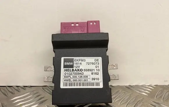 BMW 7 F01 F02 F03 F04 Fuel injection pump control unit/module 7276073 16147276073