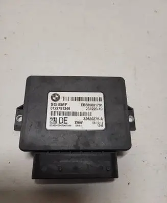 BMW 6 F06 Gran coupe Hand brake control module 6858017 0122791346 32620276A