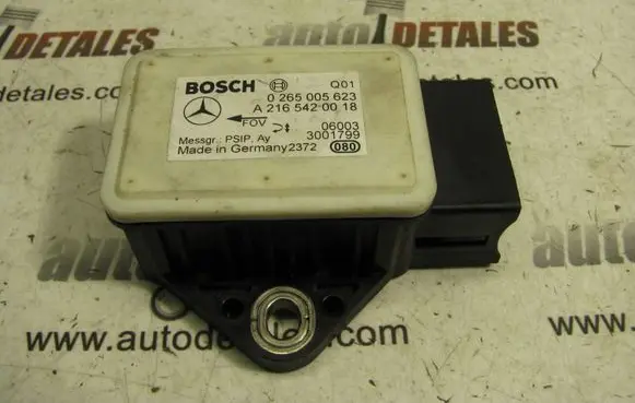 Mercedes-Benz A W169 ESP acceleration yaw rate sensor A2165420018