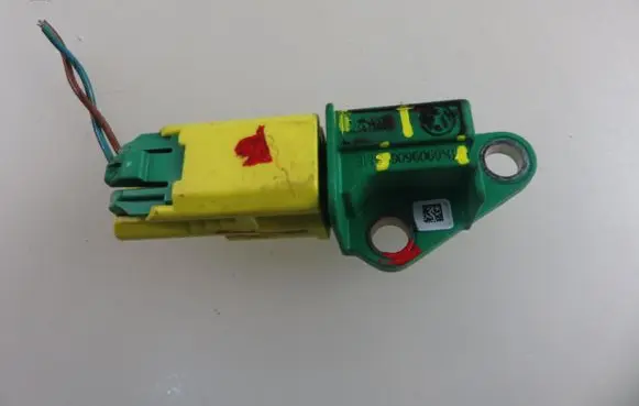 Airbag deployment crash/impact sensor