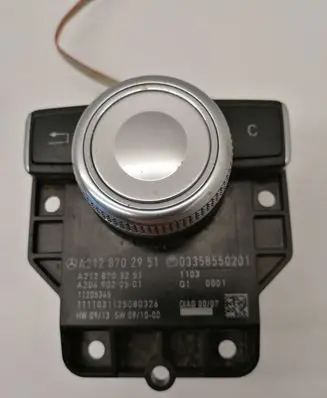 Mercedes-Benz E W212 Multifunctional control switch/knob A2128702951