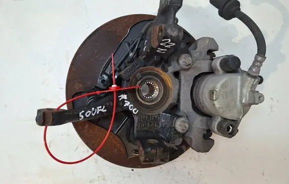 Fiat 500 Front wheel hub spindle knuckle S27647700