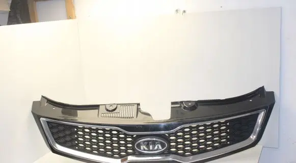 Front bumper upper radiator grill