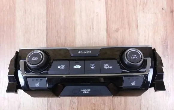 Honda Civic X Climate control unit 79600TGGA610M1 79600TGGA610