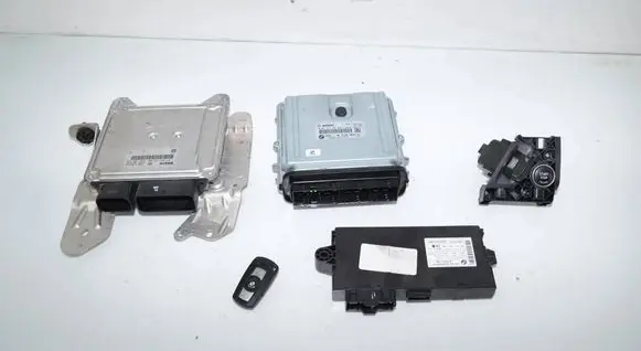 BMW X5 E70 Engine ECU kit and lock set 8510841 13618510841 13618512411