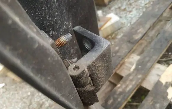Citroen C8 Front door upper hinge 