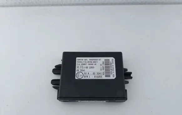 Toyota Yaris Combustion control unit/module 897800D011