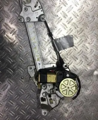 Sliding door window regulator with motor