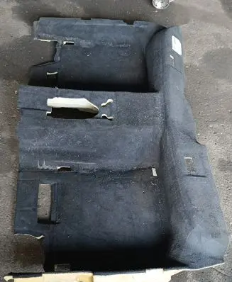 BMW 5 F10 F11 Rear floor carpet liner 724092902 7240929