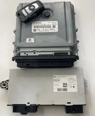 BMW 5 F10 F11 Engine ECU kit and lock set 8511385 4K0947091C 1039S39065