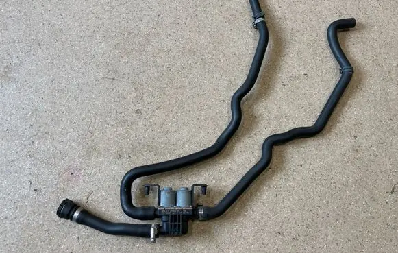 Coolant heater control valve