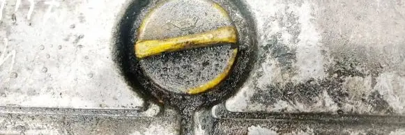 Opel Astra G Oil filler cap 90412508 1819