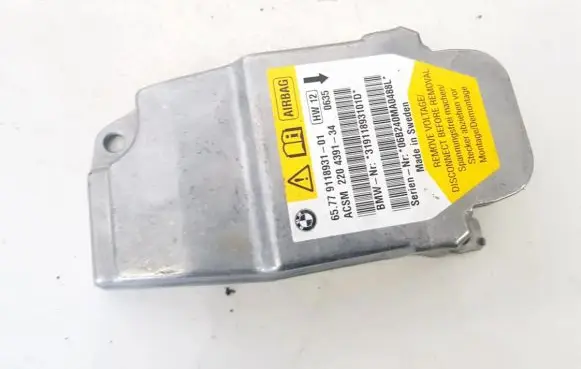 BMW 5 E60 E61 Airbag control unit/module 6577911893101