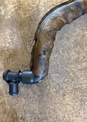 Audi A6 S6 C5 4B Breather hose/pipe 02051229 059103221D