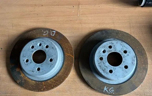 Opel Astra K Rear brake disc