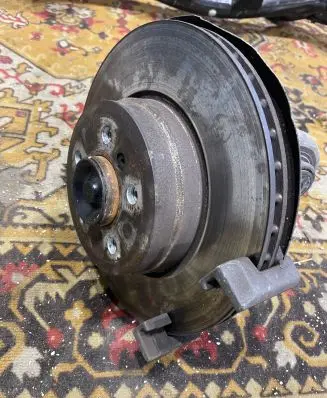 BMW X5 F15 Rear wheel hub spindle/knuckle 6877218