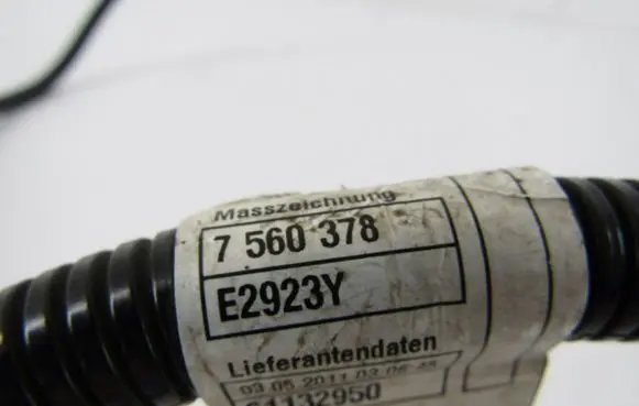 BMW 1 E82 E88 Positive cable (battery) 7560378