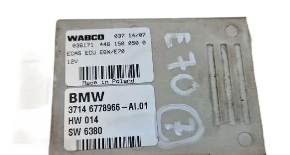 BMW X5 E70 Suspension control unit/module 6778966