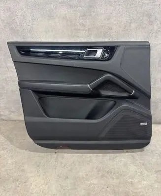 Porsche Cayenne (9Y0 9Y3) Front door card panel trim 9Y0867107AJ 9Y0971121AA