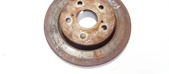 Toyota Auris 150 Rear brake disc neventiliuojamas