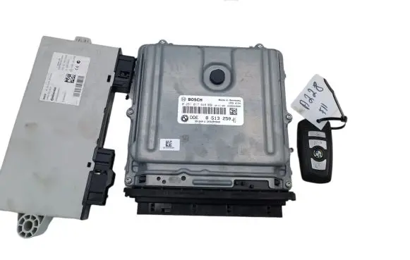 BMW 5 F10 F11 Engine ECU kit and lock set DDE8513250 02810177648 61359241974