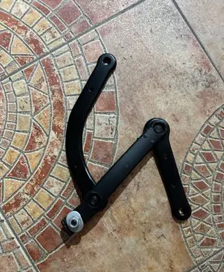 BMW 5 E60 E61 Front wiper blade arm 61617185366