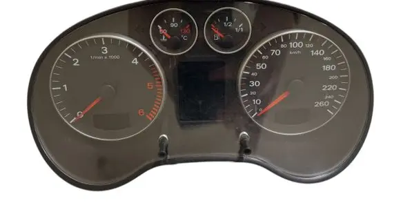 Audi A3 S3 8P Speedometer (instrument cluster) 8P0920931E