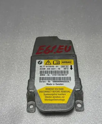 BMW 5 E60 E61 Airbag control unit/module 9172018