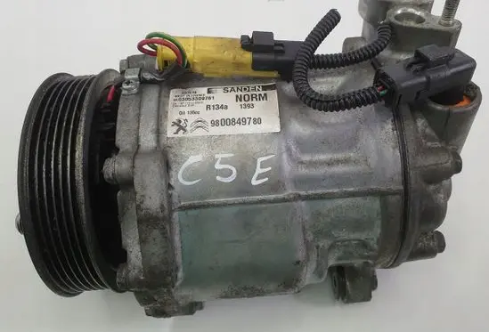 Citroen C5 Air conditioning (A/C) compressor (pump) 9800849780