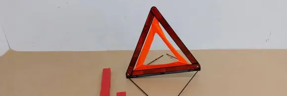 Emergency warning sign