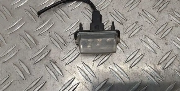 Number plate light