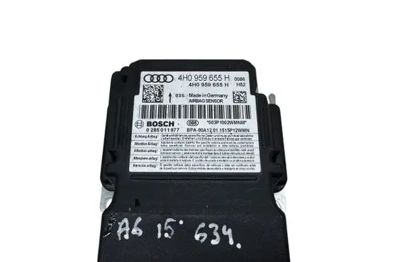 Audi A6 S6 C7 4G Airbag control unit/module 4H0959655H 0285011977