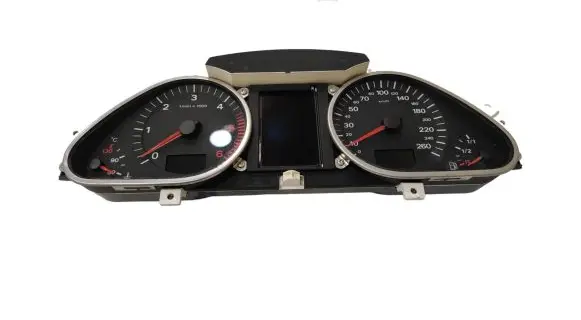 Audi A6 S6 C6 4F Speedometer (instrument cluster) 5550007301