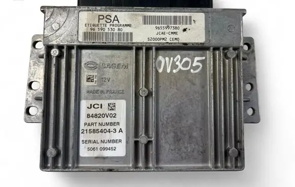 Peugeot 407 Engine control unit/module ECU 9659053080 9655997380