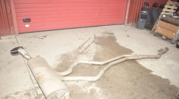 BMW X6 E71 Muffler/silencer 7600487 8517651 18308517651