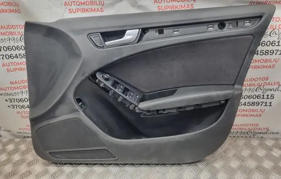 Audi A4 S4 B8 8K Front door card panel trim