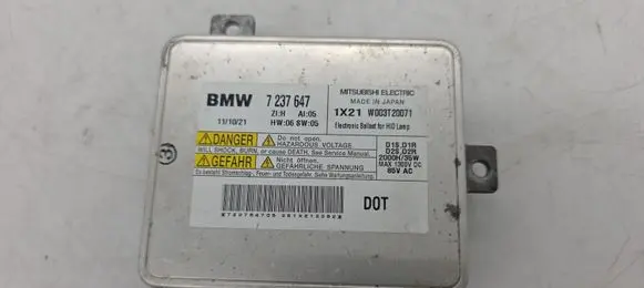 BMW X1 E84 Headlight ballast module Xenon 7237647