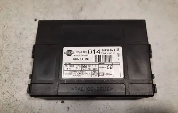 Nissan Almera Tino Comfort/convenience module 5WK48512 28551BU014