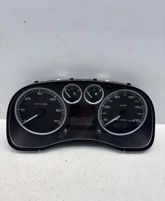 Peugeot 307 Speedometer (instrument cluster) P9636708880 NS01387249 216553038X5
