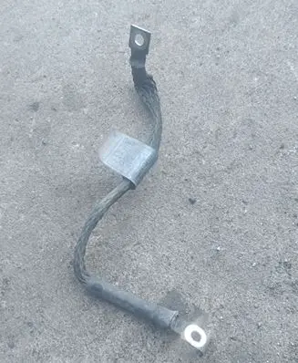 BMW 5 E60 E61 Negative earth cable (battery) 779807602 7798076