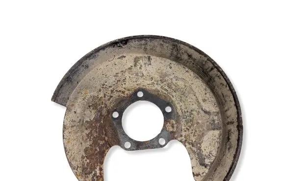 Volkswagen PASSAT B5 Rear brake disc plate dust cover 