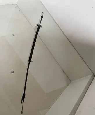 Front door cable line