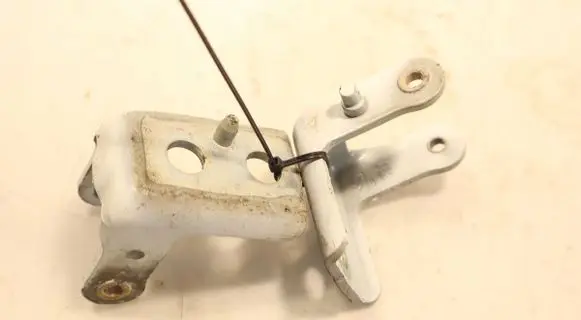 Front door hinge set
