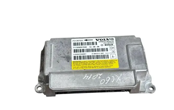 Volvo XC60 Airbag control unit/module 31387523 0285011881 T11309091546