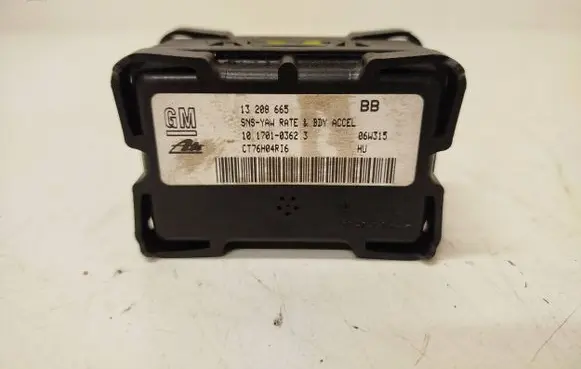 Opel Zafira B ESP acceleration yaw rate sensor 13208665 CT76H04RI6 10170103623