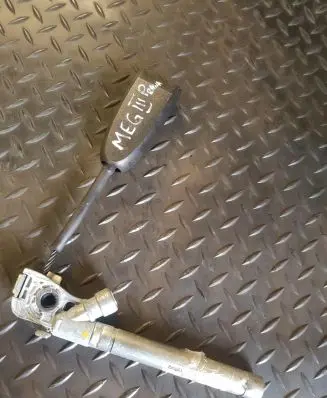 Renault Megane III Front seatbelt