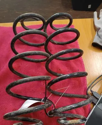 Peugeot 207 Rear coil spring