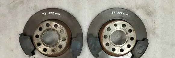 Skoda Superb B6 (3T) Rear brake disc 