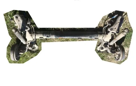 Citroen C4 Cactus Rear axle beam 