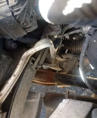 Skoda Fabia Mk1 (6Y) Air conditioning (A/C) pipe/hose